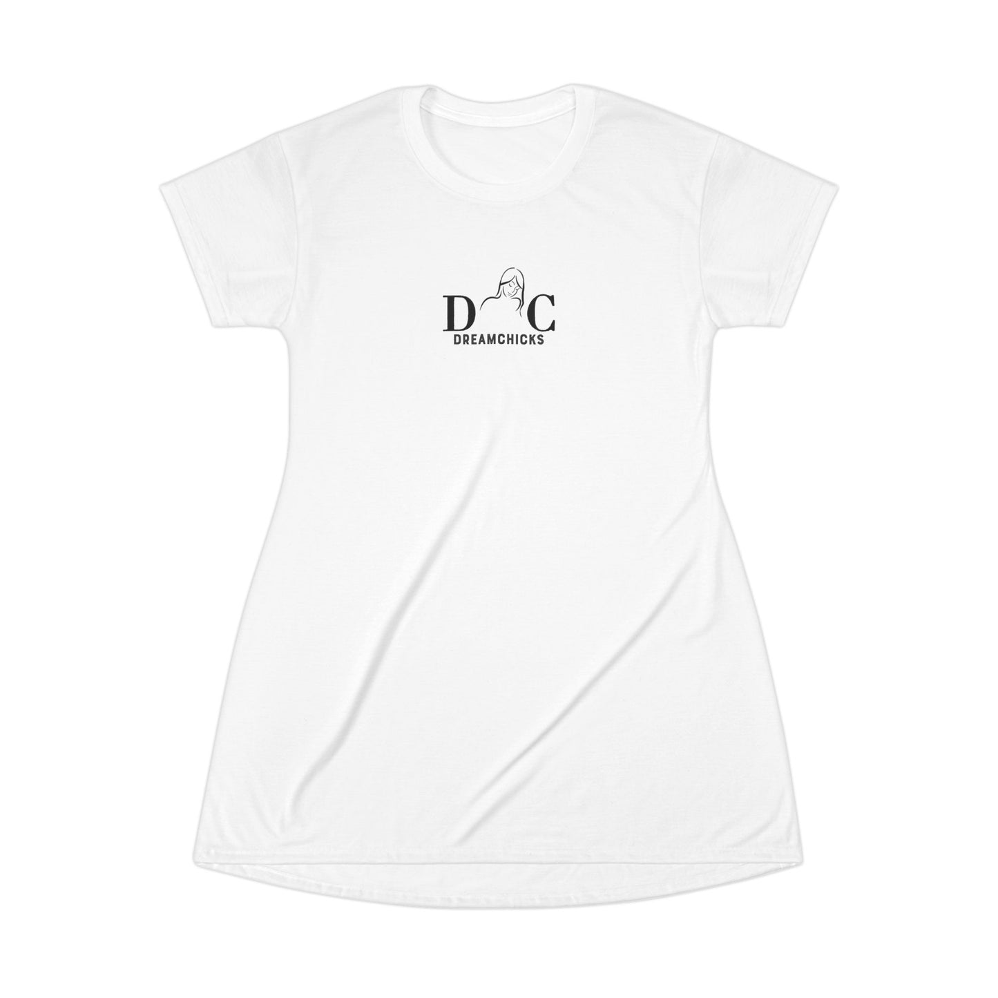 T-Shirt Dress DreamChicks white-black