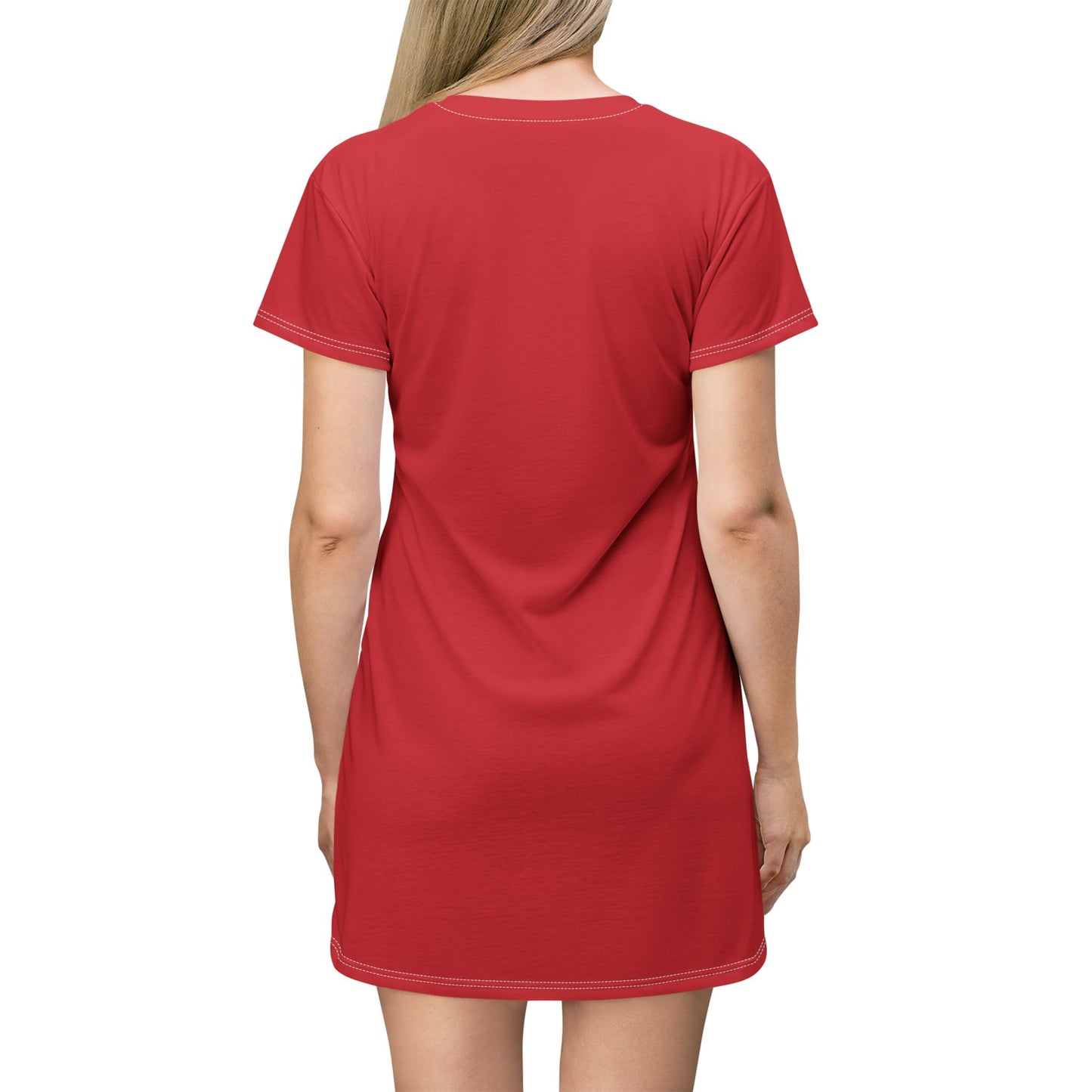 T-Shirt Dress DreamChicks red-white