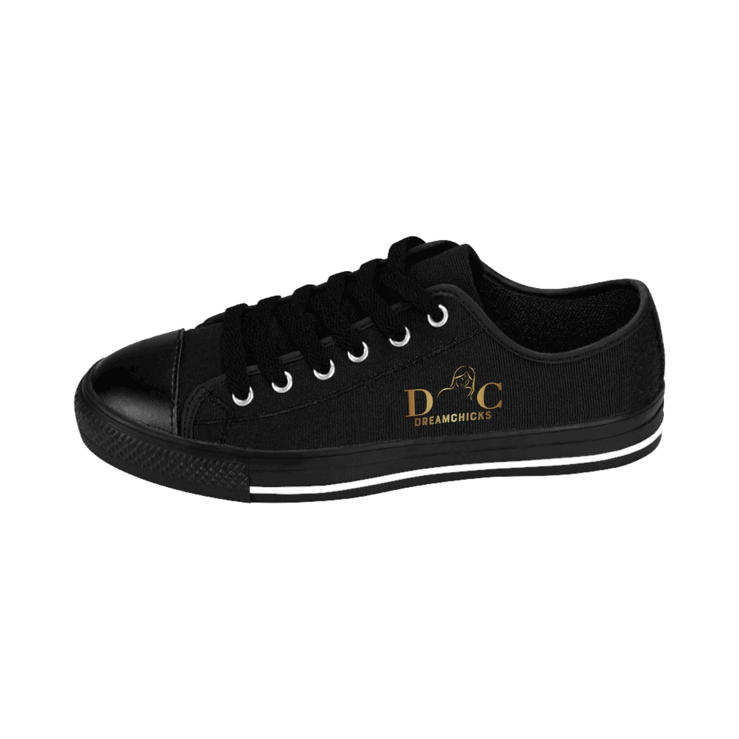 Women's Sneakers DC black-gold