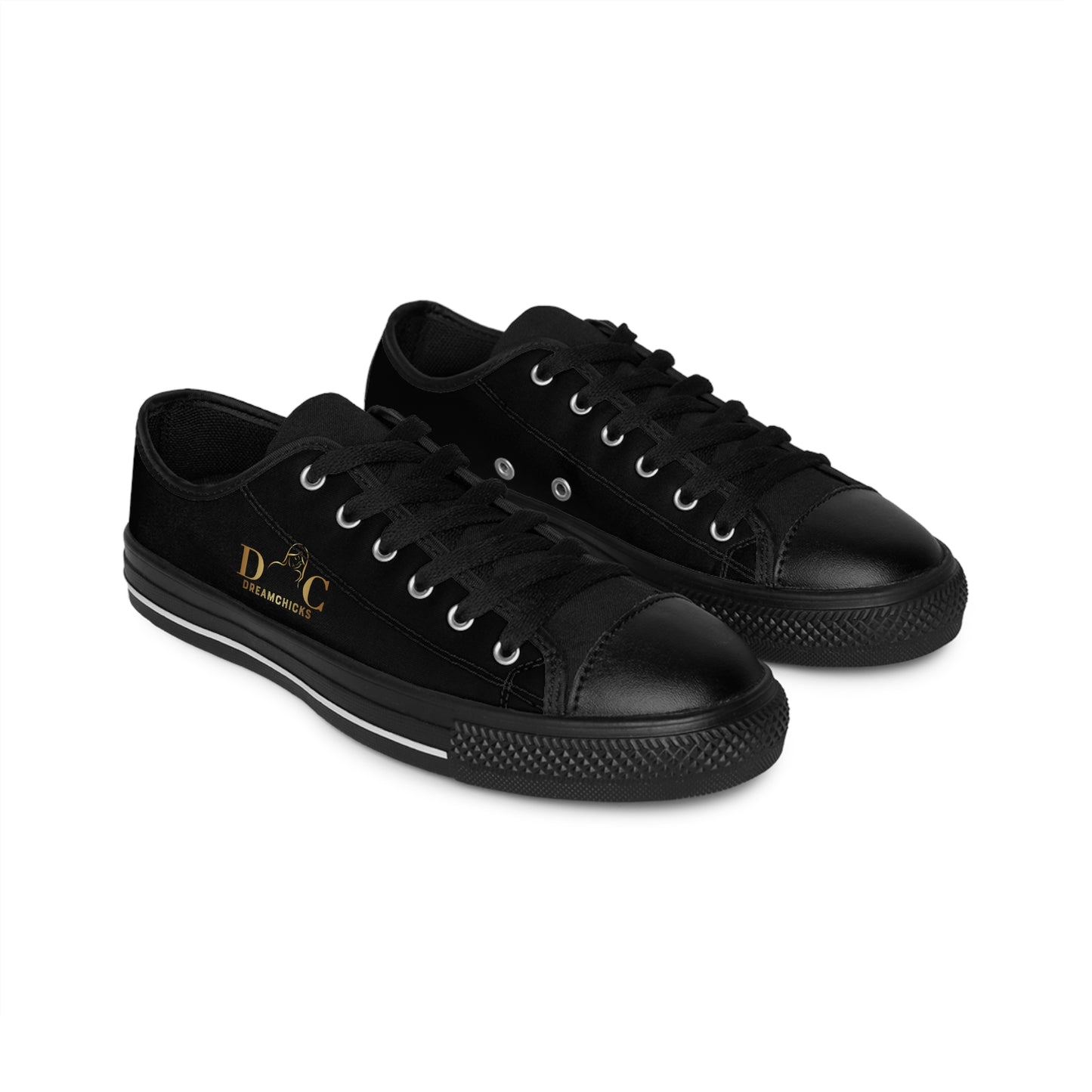 Women's Sneakers DC black-gold